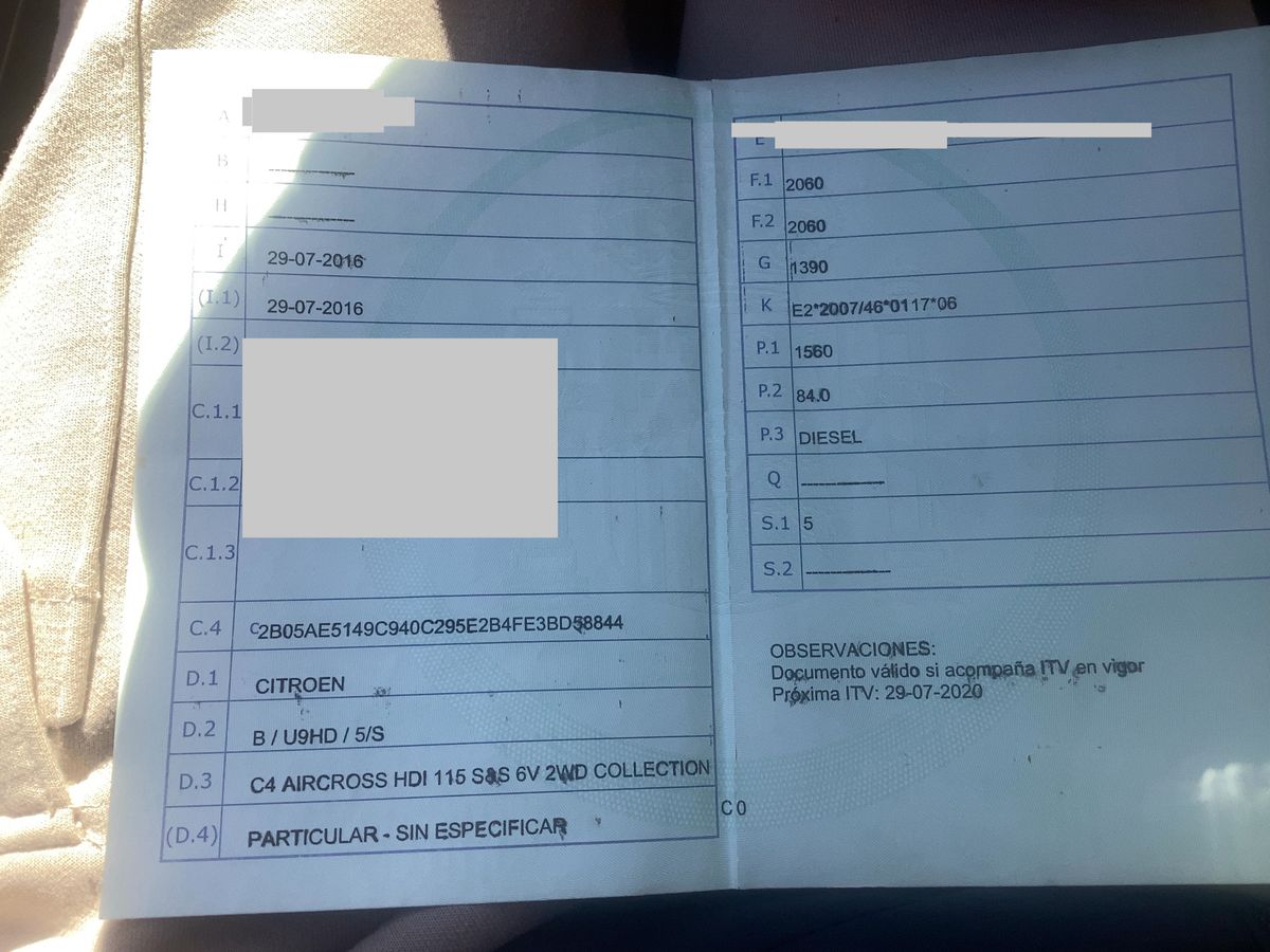 1º matriculación