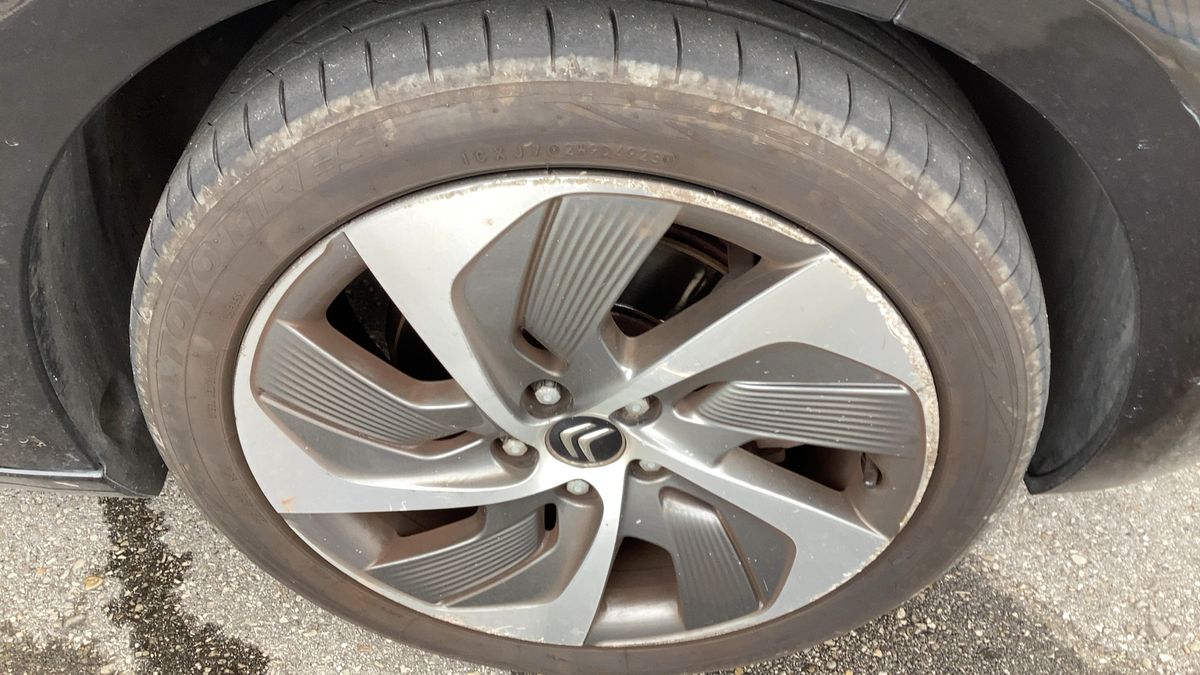 Front right tire