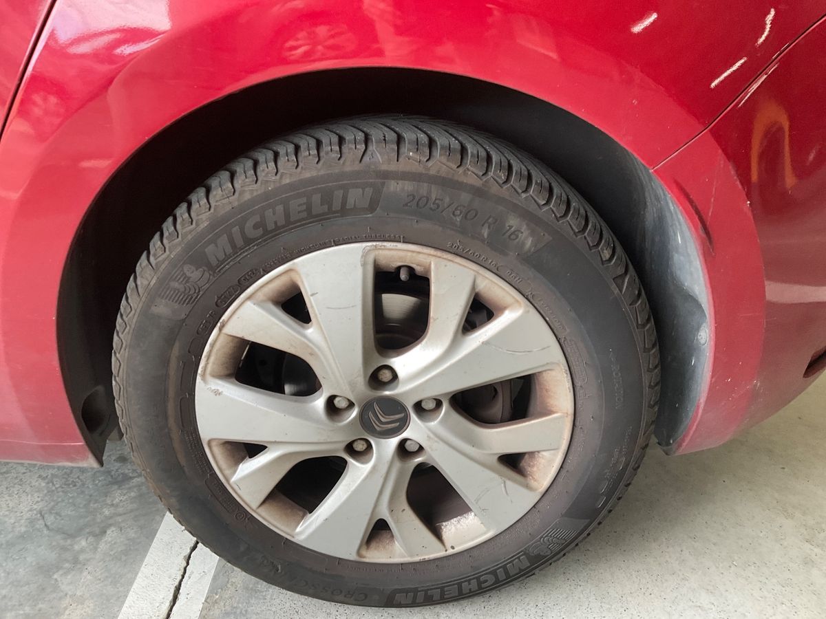 Rear left tire