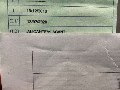1º matriculación