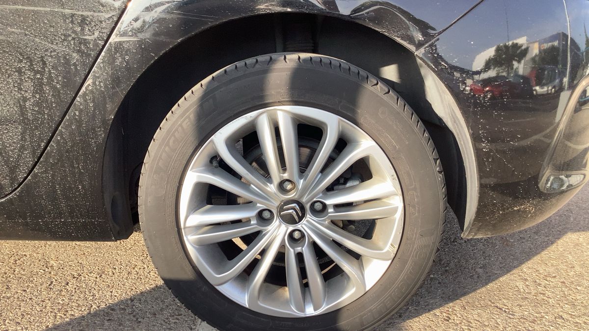 Rear left tire