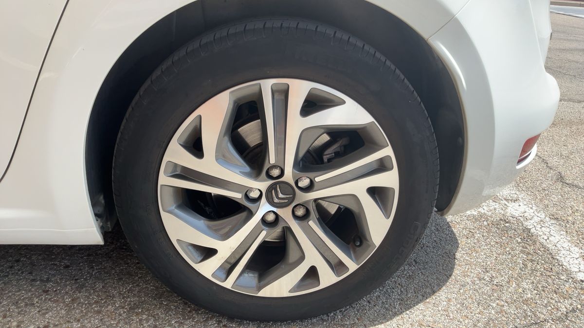 Rear left tire
