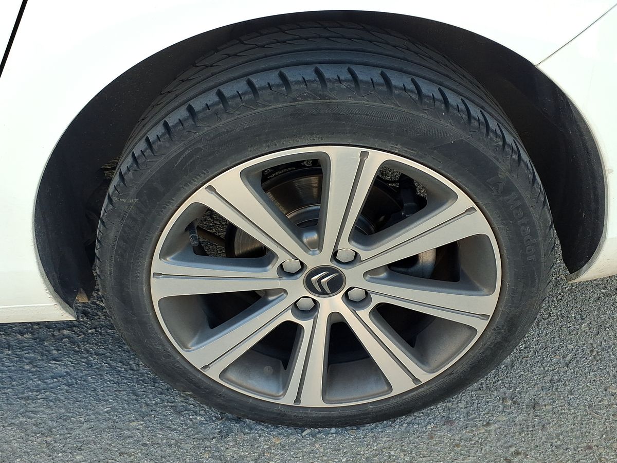 Rear left tire