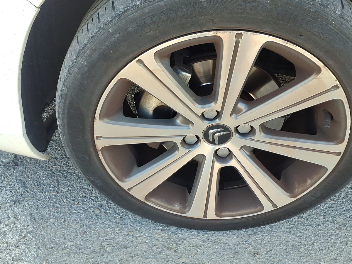 Front left tire