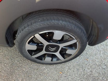 Rear left tire