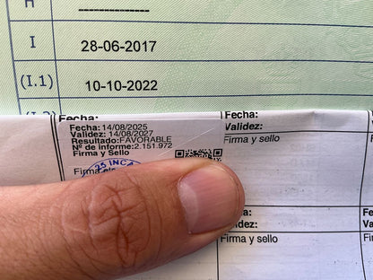 1º matriculación