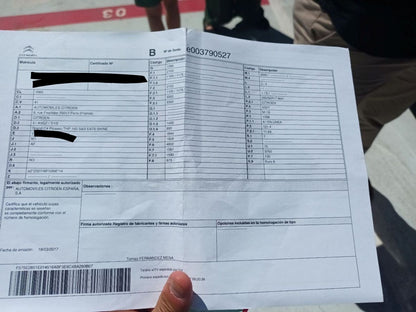 1º matriculación