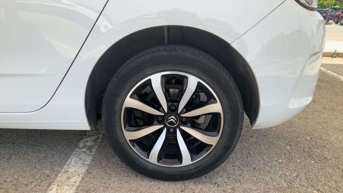 Rear left tire