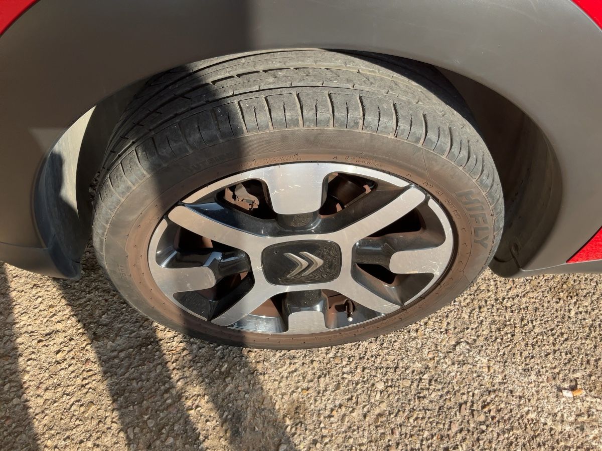 Front left tire
