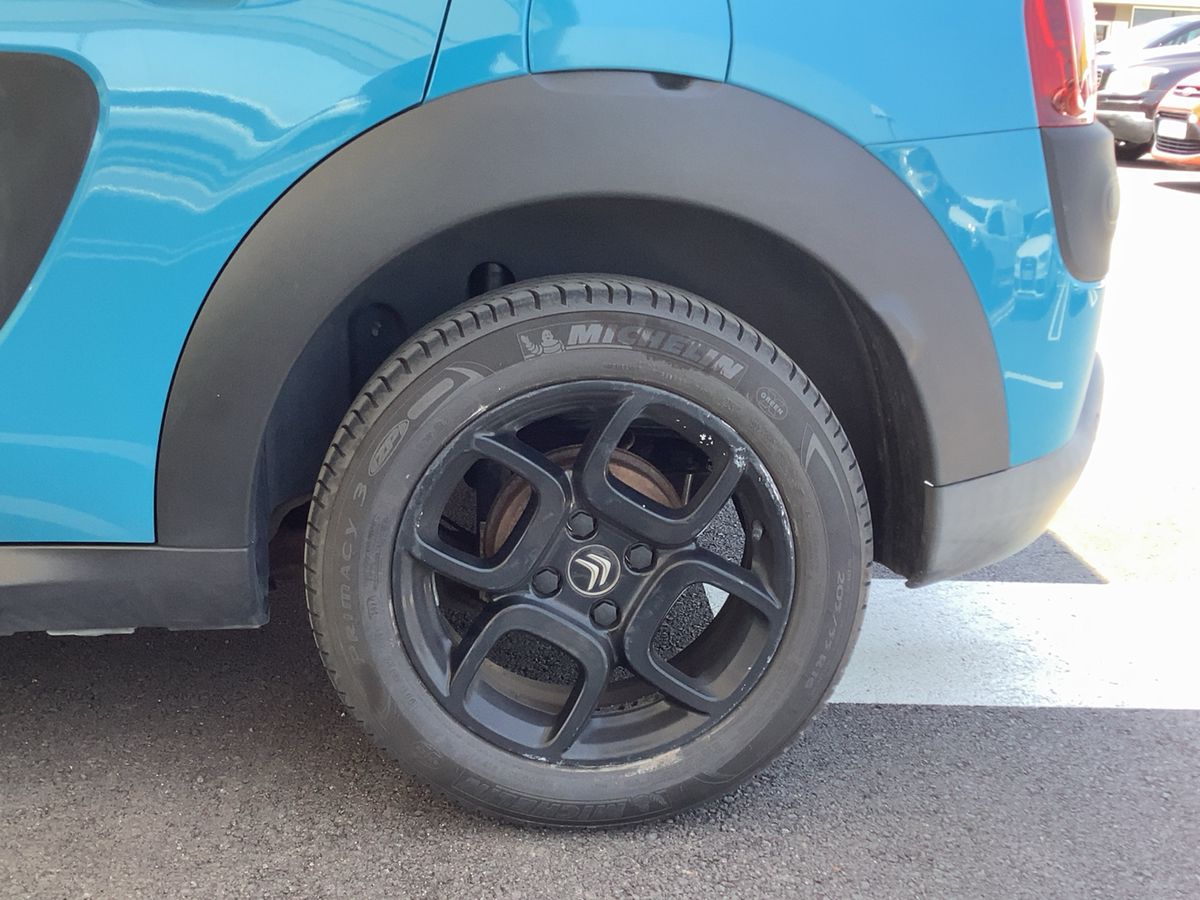 Rear left tire