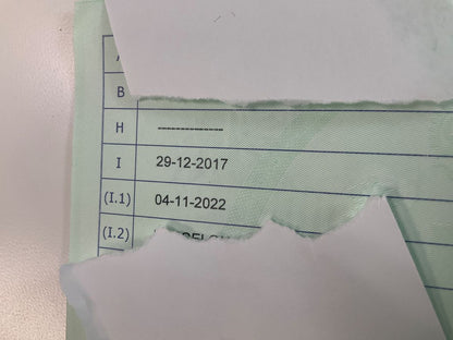 1º matriculación
