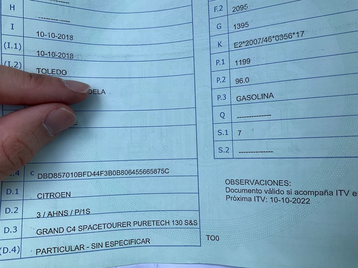1º matriculación