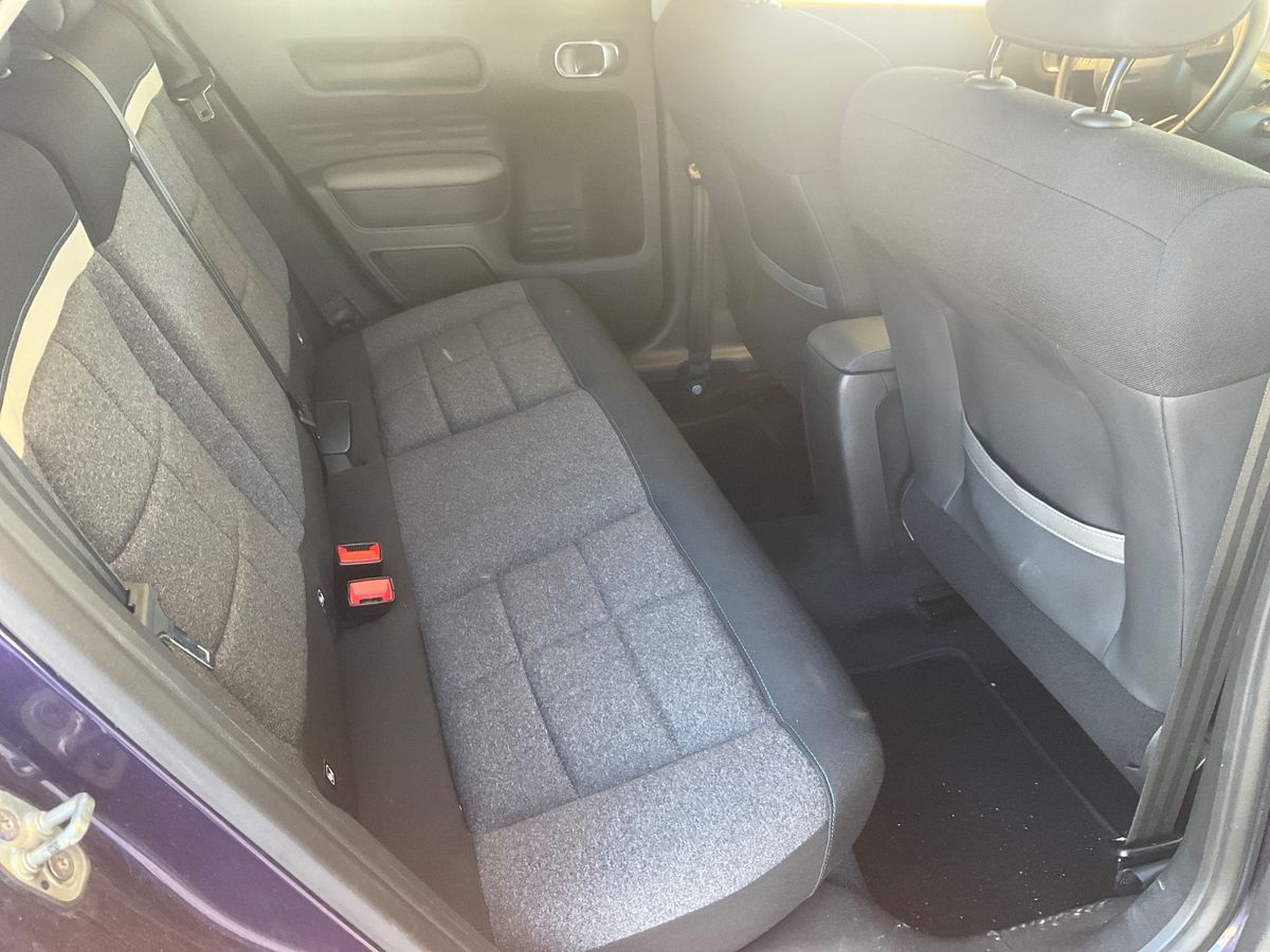 Interior trasero