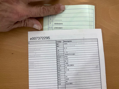 1º matriculación