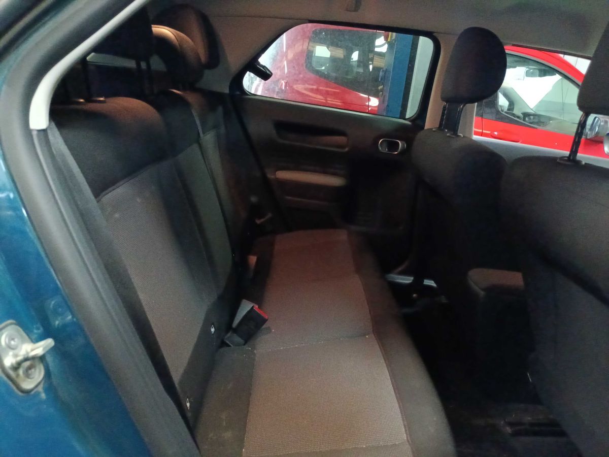 Interior trasero