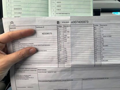 1º matriculación