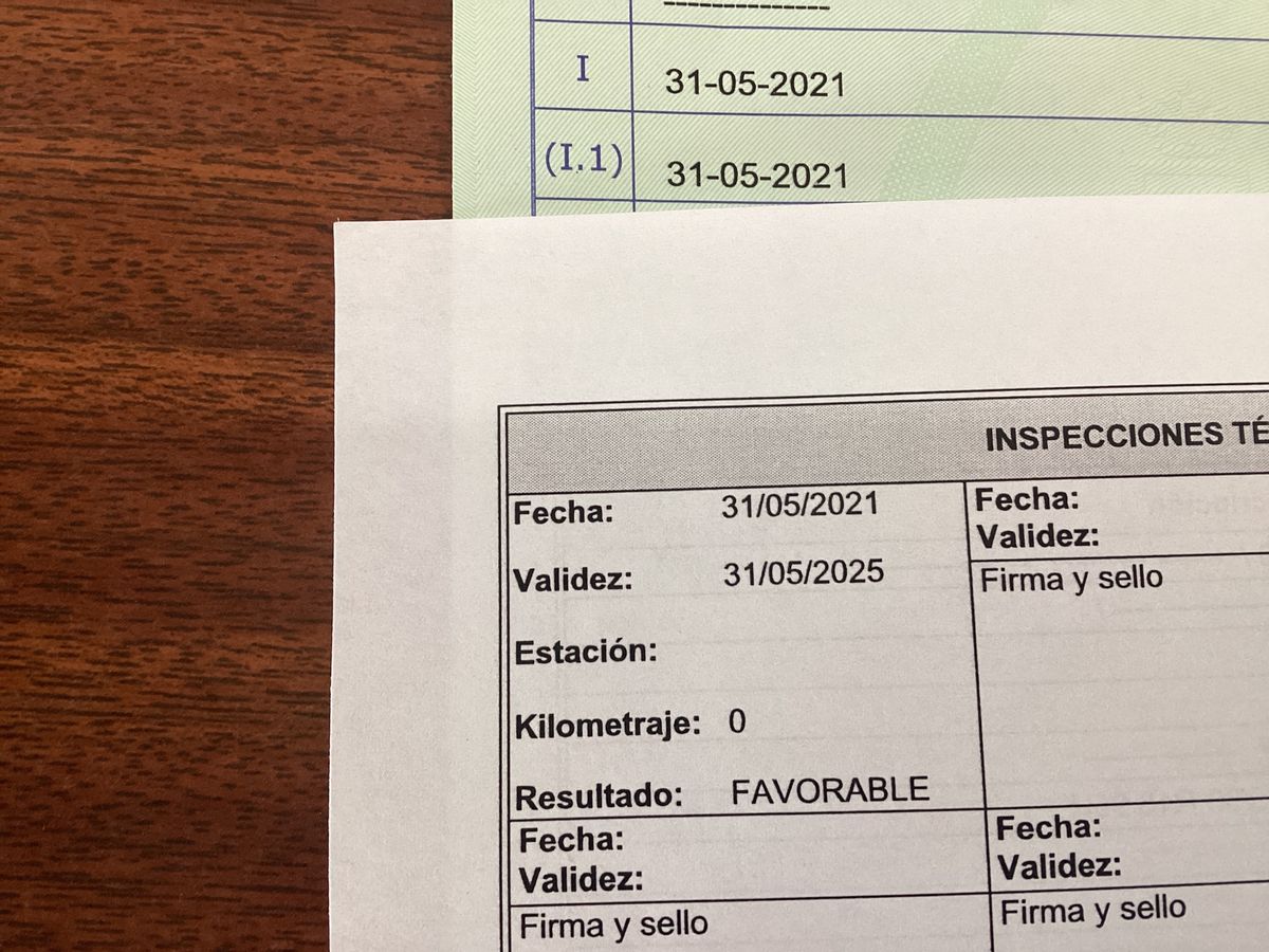1º matriculación