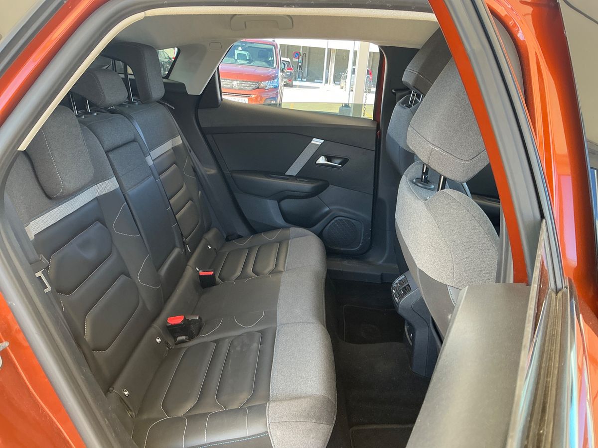 Interior trasero
