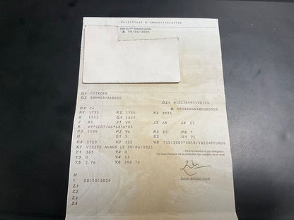 1º matriculación
