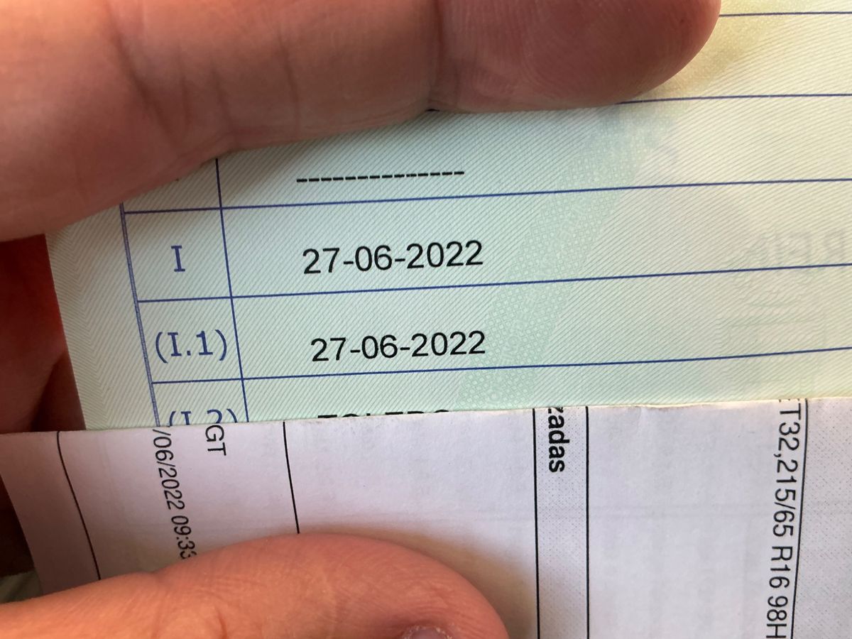 1º matriculación