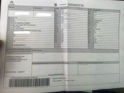 1º matriculación