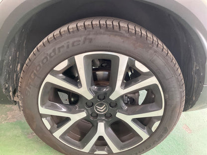 Rear left tire