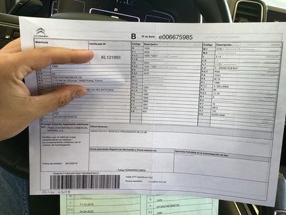 1º matriculación