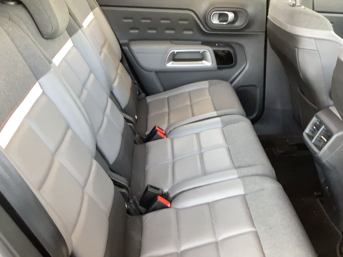 Interior trasero