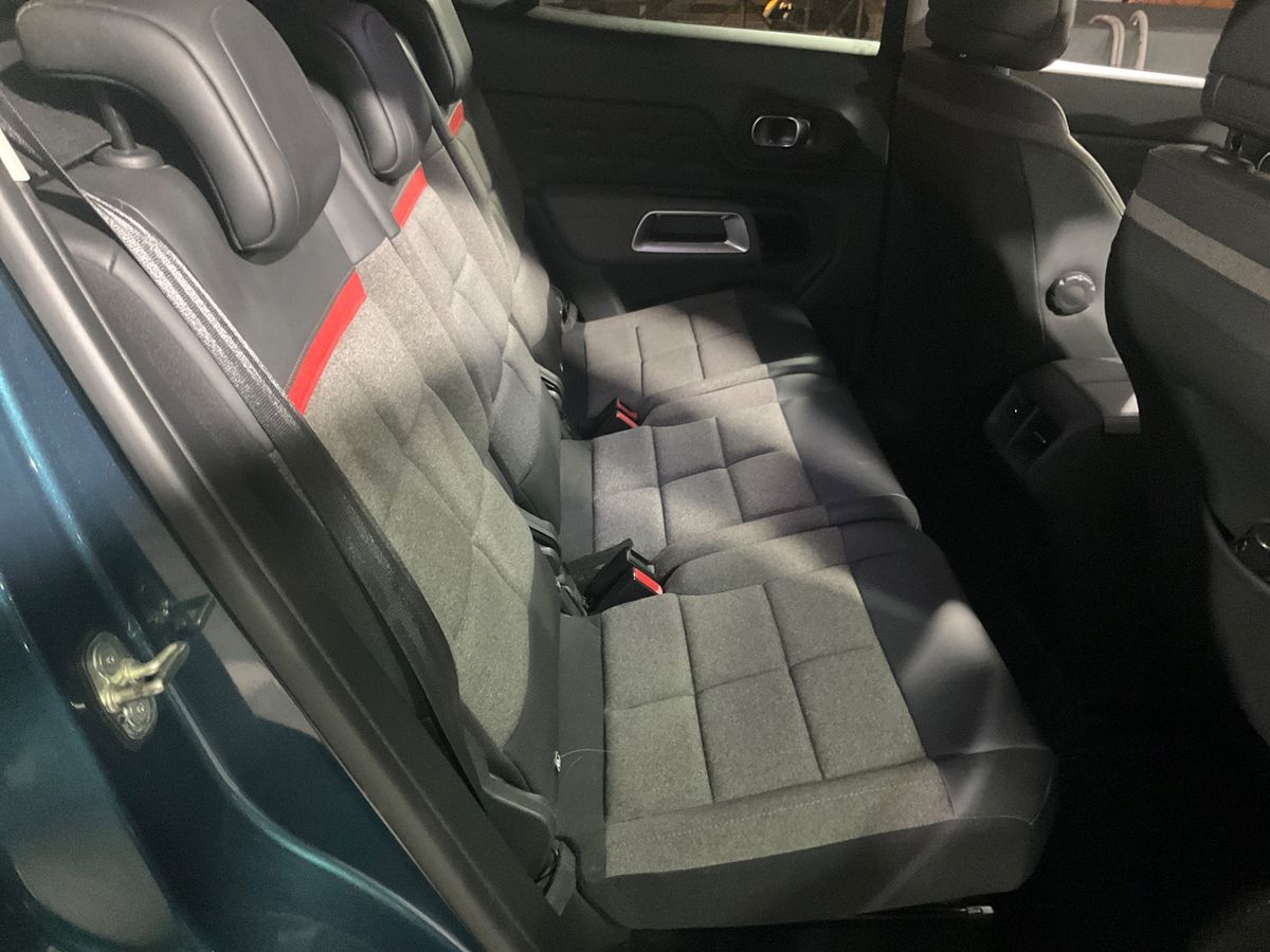 Interior trasero