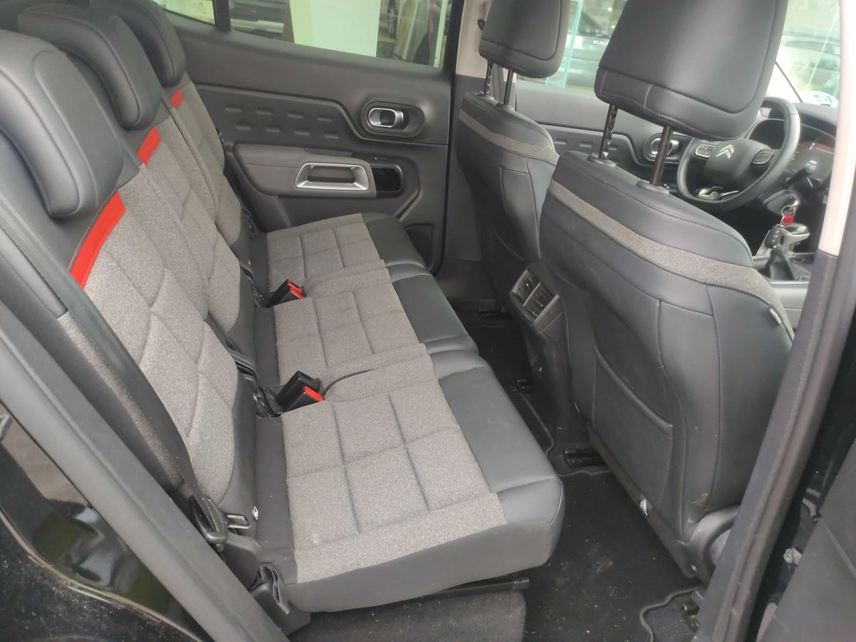 Interior trasero