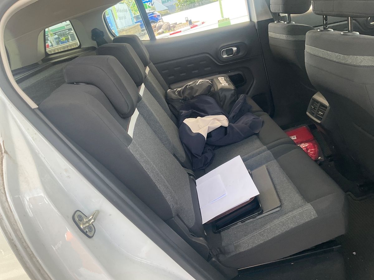 Interior trasero