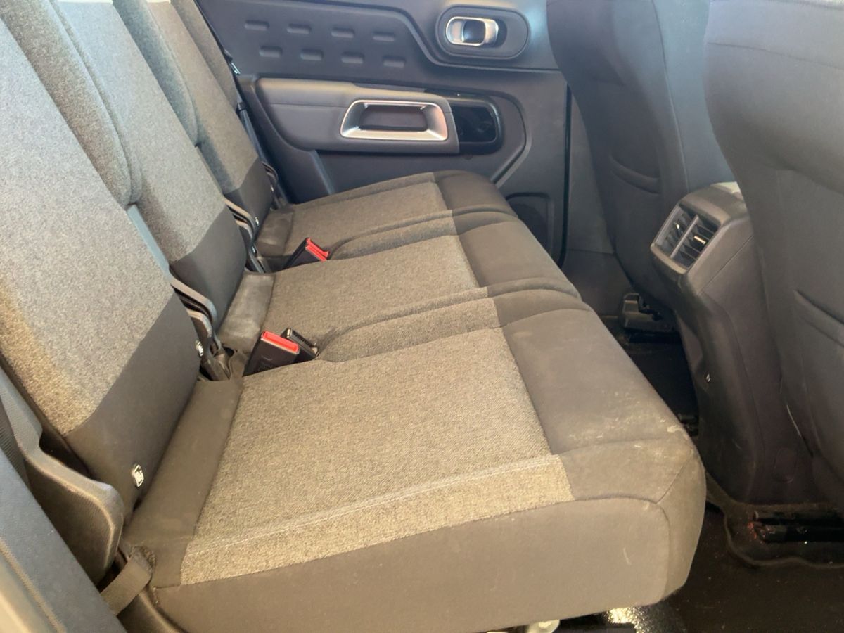 Interior trasero