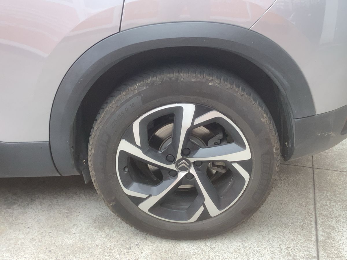 Rear left tire