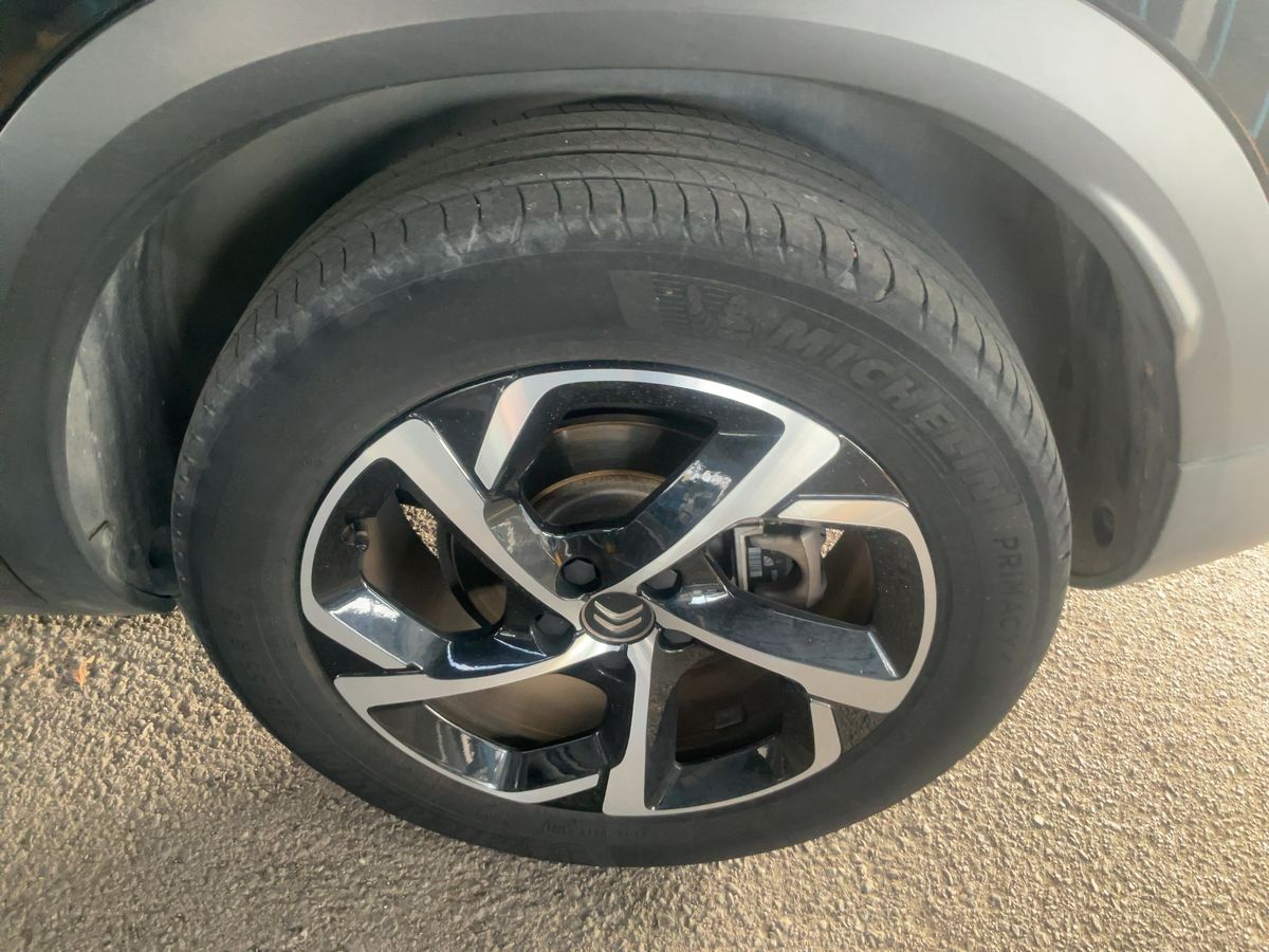 Rear left tire