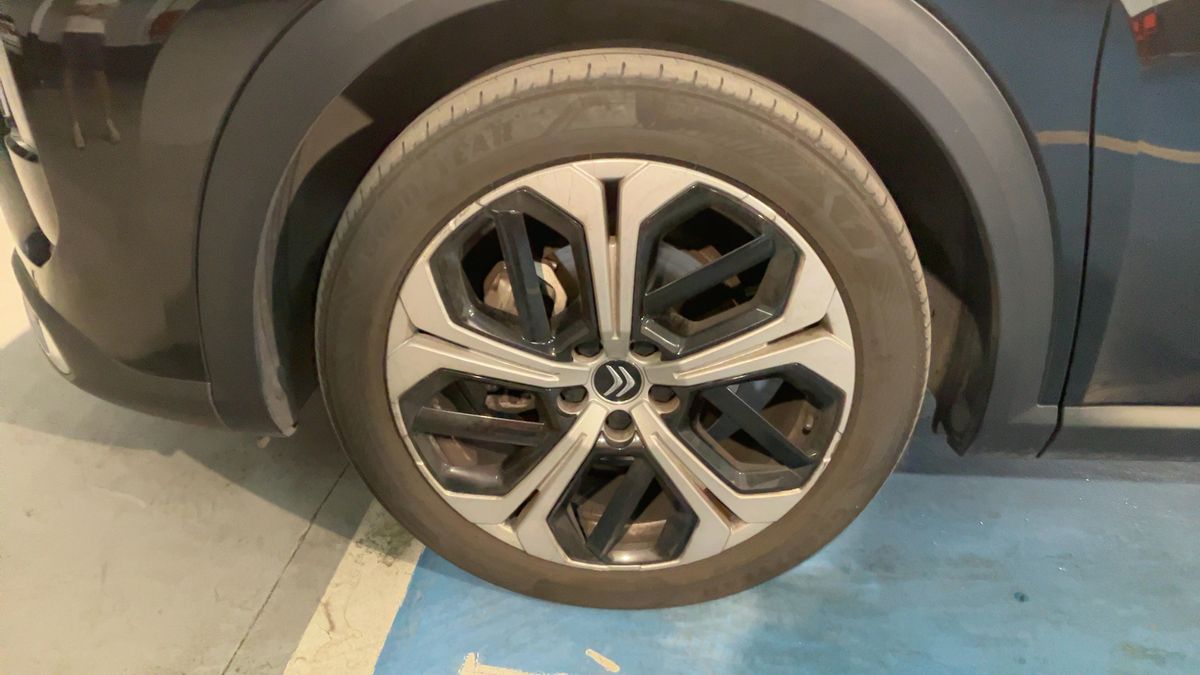 Front left tire