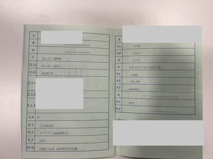 1º matriculación