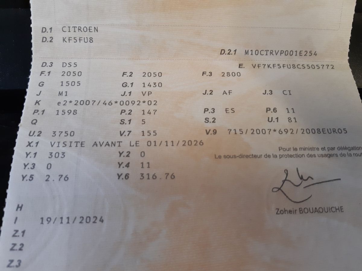1º matriculación