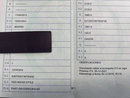 1º matriculación