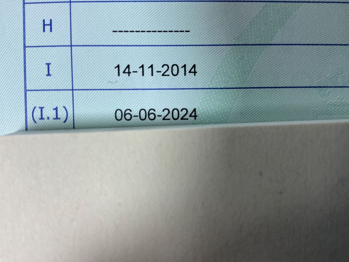 1º matriculación