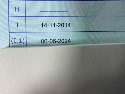 1º matriculación