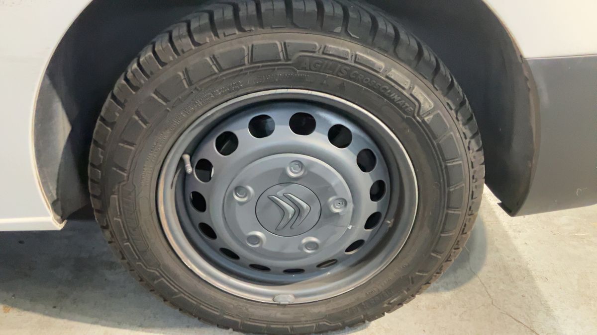 Rear left tire