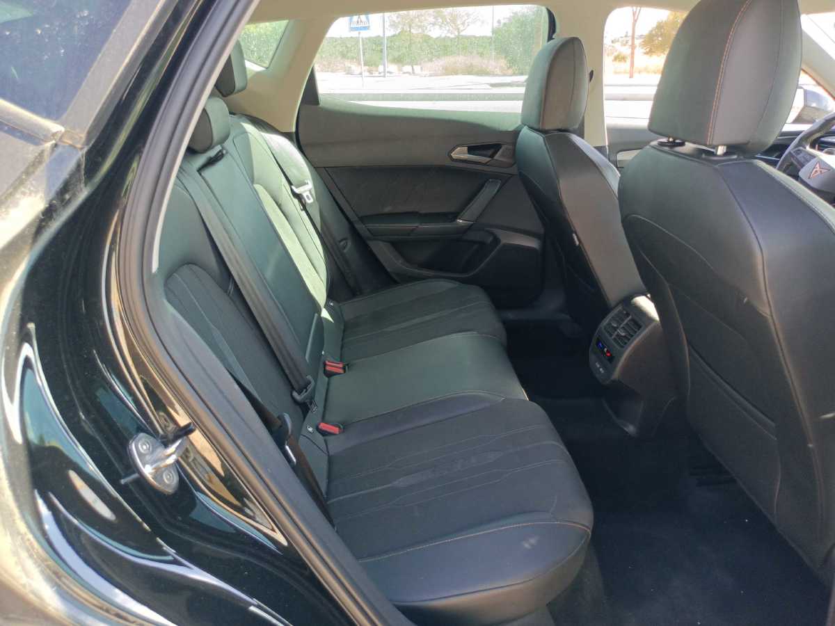 Interior trasero