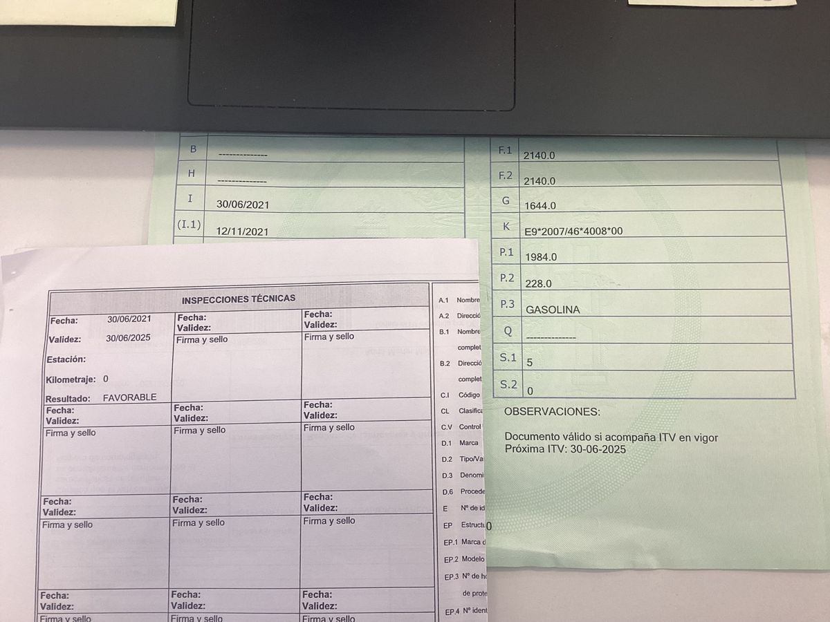 1º matriculación