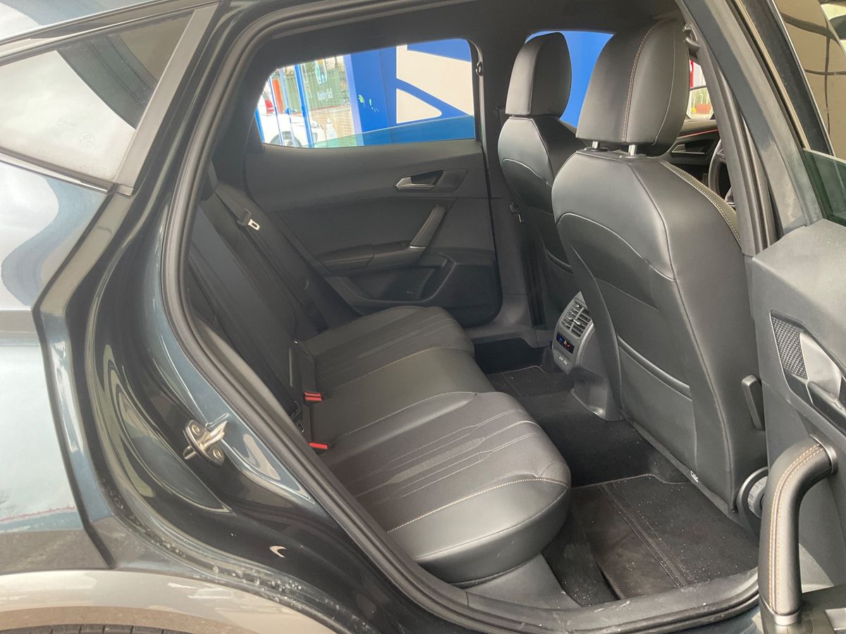Interior trasero