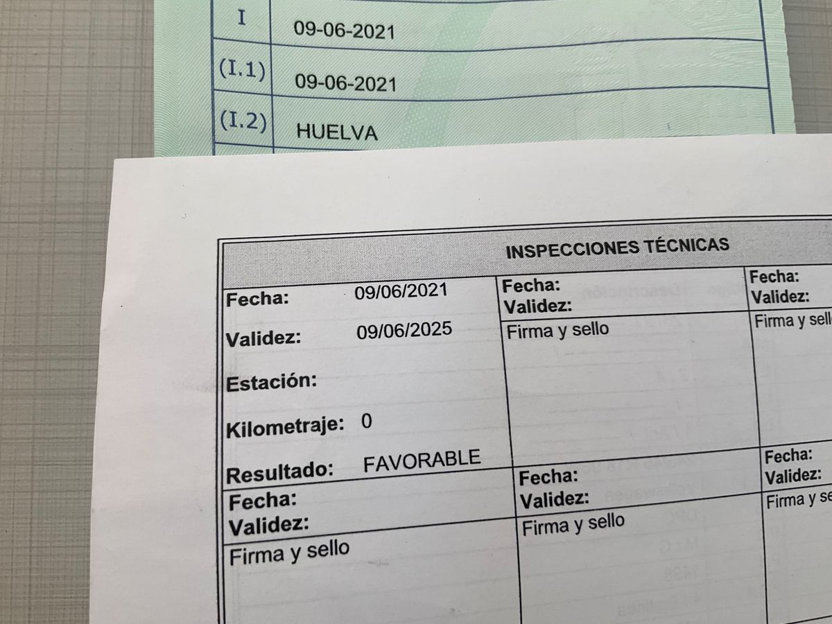 1º matriculación