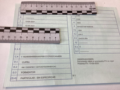 1º matriculación