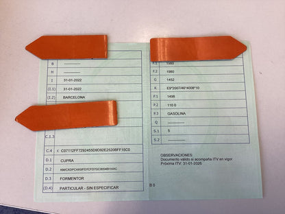 1º matriculación
