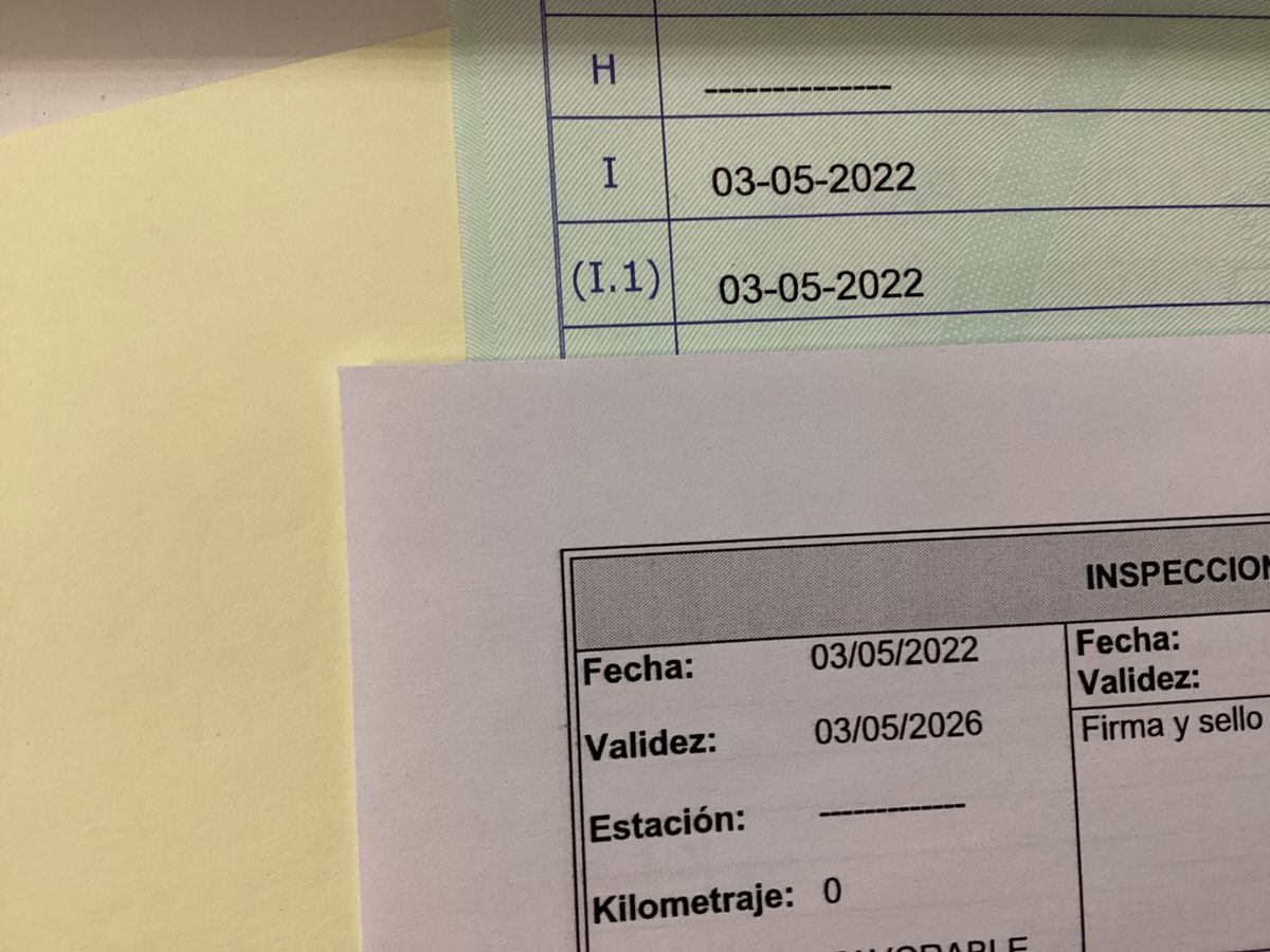 1º matriculación