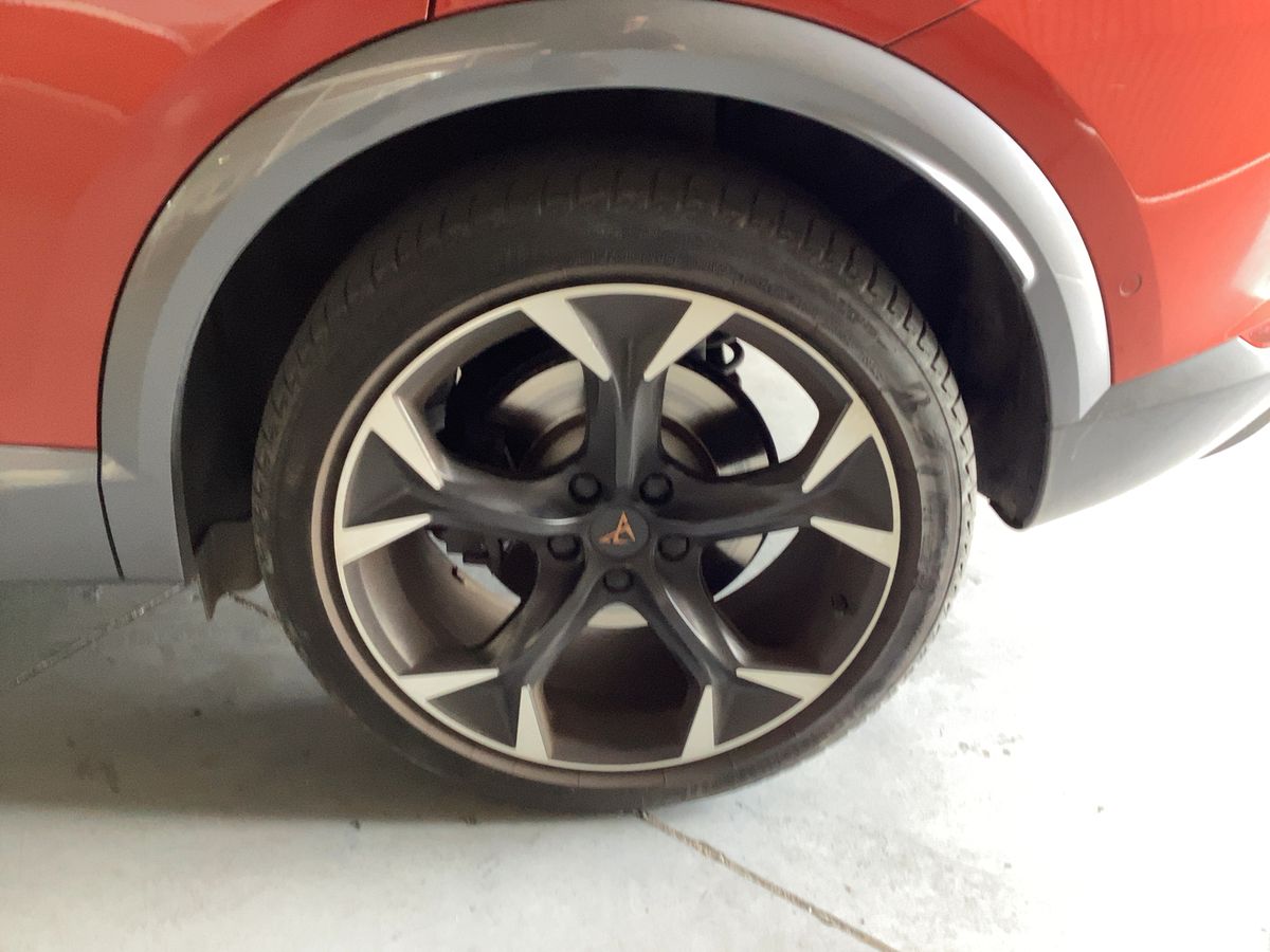 Rear left tire