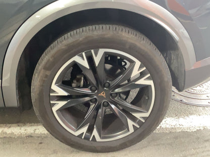 Rear left tire